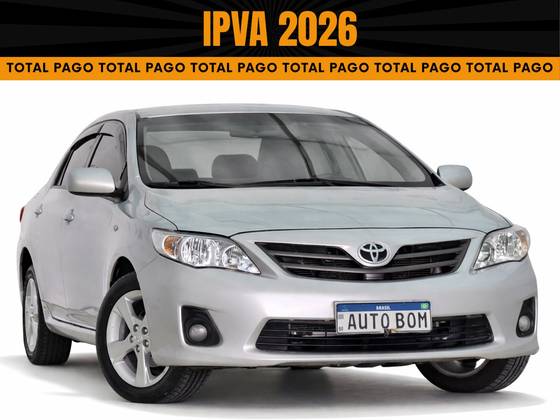 TOYOTA COROLLA 1.8 GLI 16V FLEX 4P AUTOMÁTICO